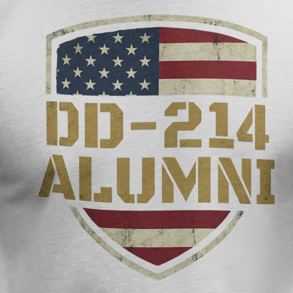 Patriotic DD-214 Alumni Shirt – Veteran Graphic Tee